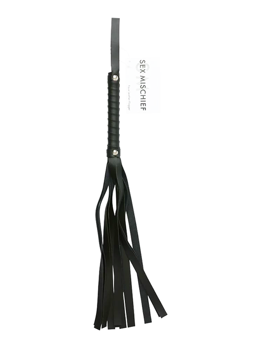 Sportsheets Faux Leather Flogger - Come As You Are