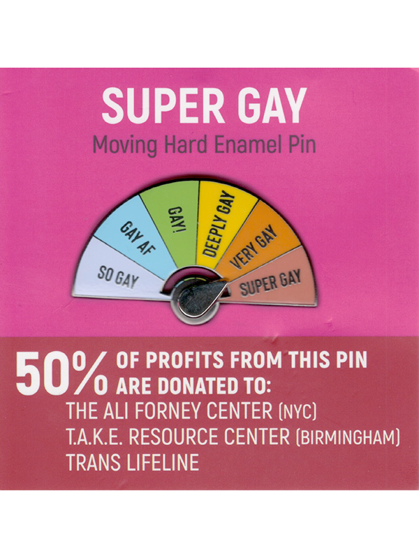 Super Gay Moving Pin