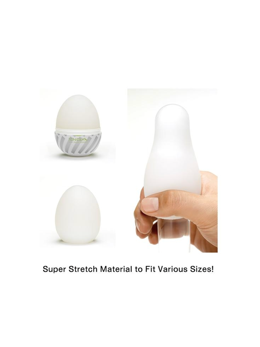 Tenga Egg Sleeve Brush Package - Come As You Are