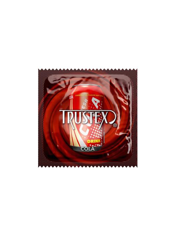 Trustex Flavoured Latex Condom Cola - Come As You Are