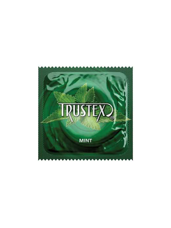 Trustex Flavoured Latex Condom Mint - Come As You Are