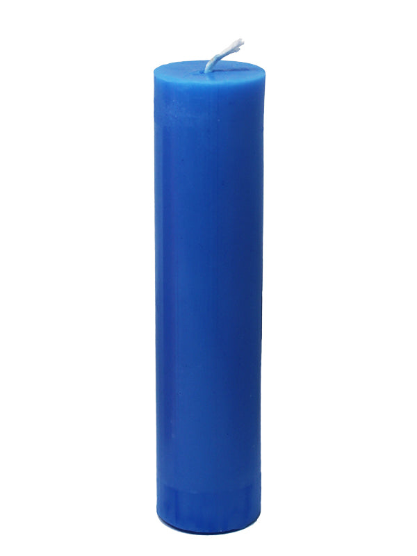 Play Wax Pillar UV Candle Blue - Come As You Are