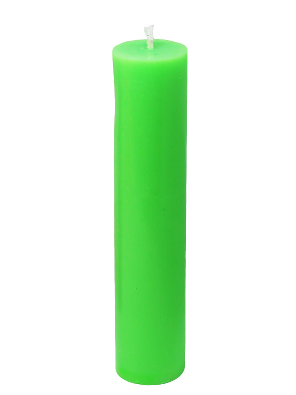 Play Wax Pillar UV Candle Green - Come As You Are