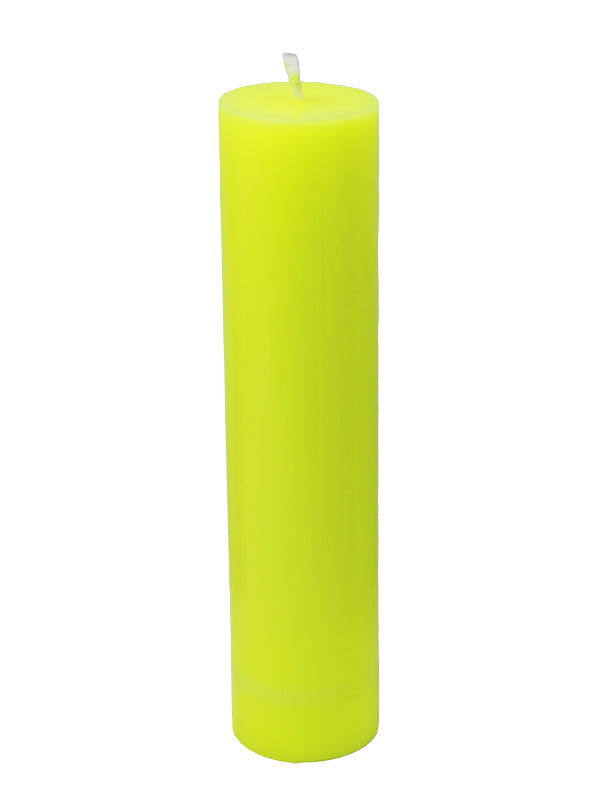 Play Wax Pillar UV Candle Yellow - Come As You Are