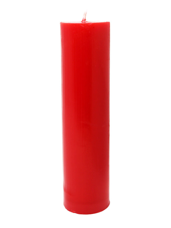 Play Wax Pillar Candle Crimson - Come As You Are