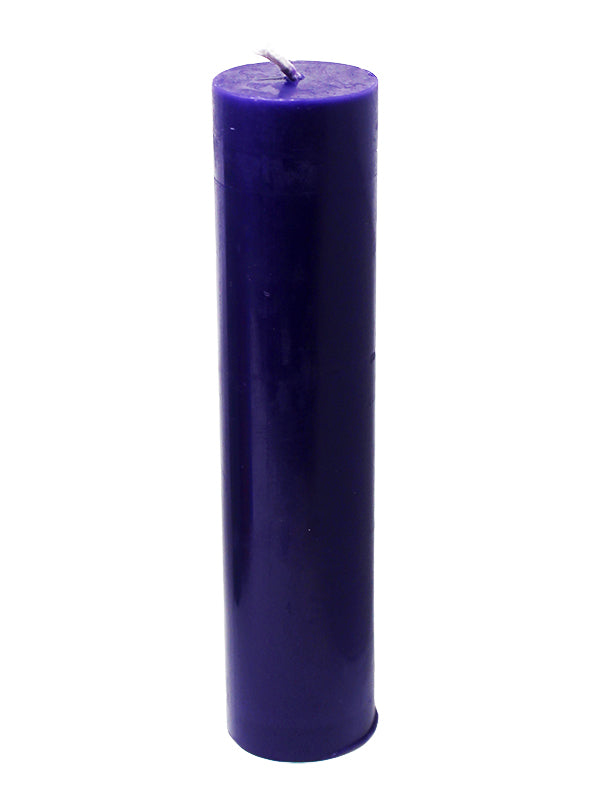 Play Wax Pillar Candle Violet - Come As You Are