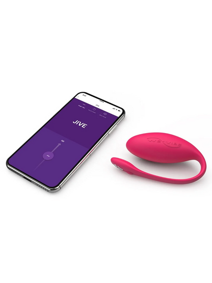 We-Vibe Jive G-Spot Vibe with smartphone